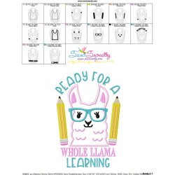 Ready For a Whole Llama Learning Applique Design Pattern-3
