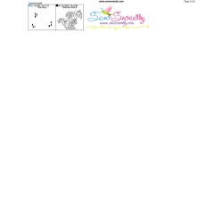 Rainy Baby Dinosaur-5 Embroidery Design Pattern-4