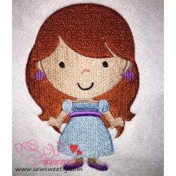Classic Princess 02 Embroidery Design Pattern-1