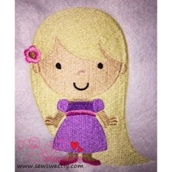 Classic Princess-8 Embroidery Design Pattern-2