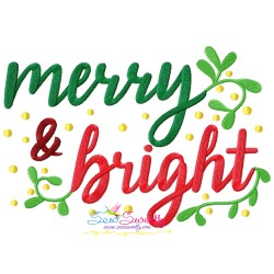 Christmas Lettering Embroidery Design Bundle-2-5
