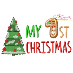 Christmas Lettering Embroidery Design Bundle-2-10