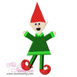 ELF Embroidery Design Pattern-1