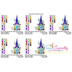 Easter Gnome And Bunny-8 Embroidery Design Pattern-2