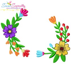 Spring Embroidery Design Bundle-11