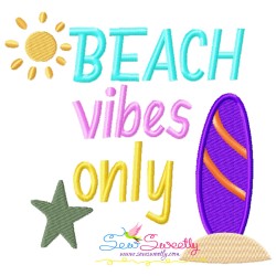 Summer Lettering Embroidery Design Bundle-6