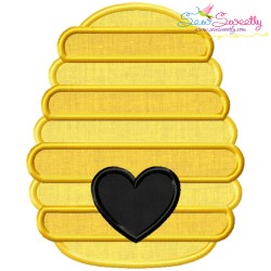 Bee Hive Applique Design Pattern-1
