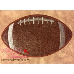 Football Applique Design Pattern-1