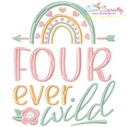 Boho Birthday Embroidery Design Bundle-5