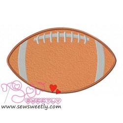 Football Applique Design Pattern-4