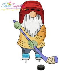 Sports Gnomes Boy Embroidery Design Bundle-7