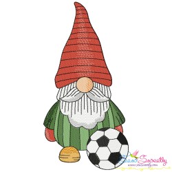 Sports Gnomes Boy Embroidery Design Bundle-10