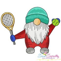 Sports Gnomes Boy Embroidery Design Bundle-11