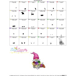 Knitting Gnome Boy-3 Winter Embroidery Design Pattern-3