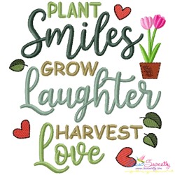 Gardening Quotes Embroidery Design Bundle-7