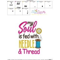 My Soul Is Fed With Needle And Thread Embroidery Design Pattern-3