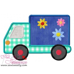 Delivery Truck Applique Design Pattern-1
