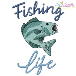 Fishing Lettering Embroidery Design Bundle-6