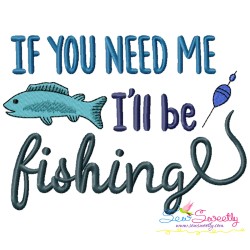 Fishing Lettering Embroidery Design Bundle-9