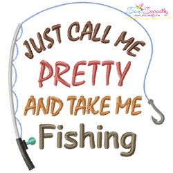 Fishing Lettering Embroidery Design Bundle-10
