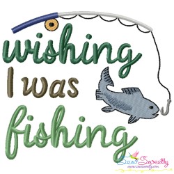 Fishing Lettering Embroidery Design Bundle-13