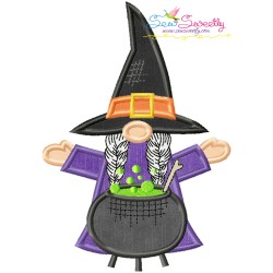 Halloween Gnomes Applique Design Bundle-7