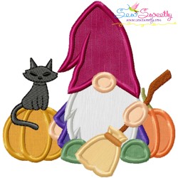 Halloween Gnomes Applique Design Bundle-2
