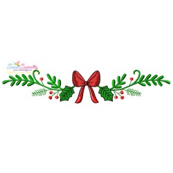 Christmas Borders Embroidery Design Bundle-8