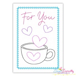 Valentine's Day Cardstock Embroidery Design Bundle-11