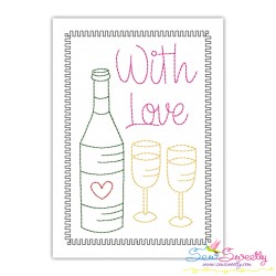 Valentine's Day Cardstock Embroidery Design Bundle-10
