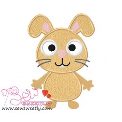 Forest Friend-Bunny Applique Design Pattern-1
