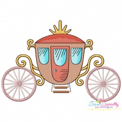 Embroidery Design Pattern - Fairytale Carriages Bundle-5