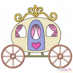 Embroidery Design Pattern - Fairytale Carriages Bundle-6