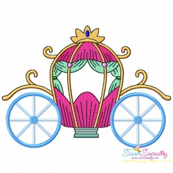 Embroidery Design Pattern - Fairytale Carriages Bundle-9