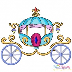 Embroidery Design Pattern - Fairytale Carriages Bundle-4