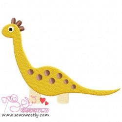 Big Dino-9 Embroidery  Design-1