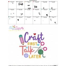 Embroidery Design Pattern - Craft First Talk Later-3