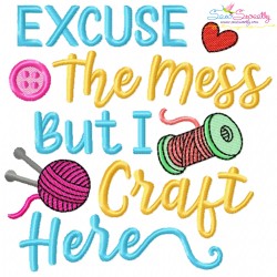 Embroidery Design Bundle - Crafting Lettering Designs-9