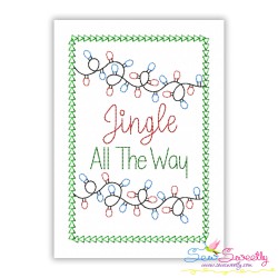 Christmas Cardstock Embroidery Design Bundle-11