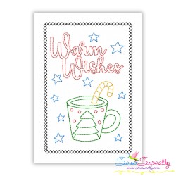 Christmas Cardstock Embroidery Design Bundle-5