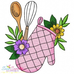 Embroidery Design Bundle- Floral Kitchen Patterns-2