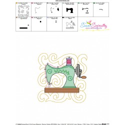 Embroidery Design Pattern- Sewing Block-10-3
