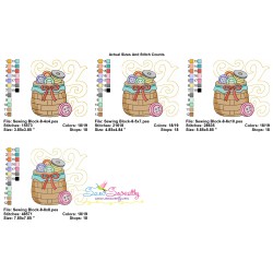 Embroidery Design Pattern- Sewing Block-8-2