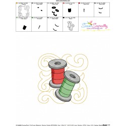 Embroidery Design Pattern- Sewing Block-7-3