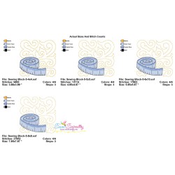 Embroidery Design Pattern- Sewing Block-5-2