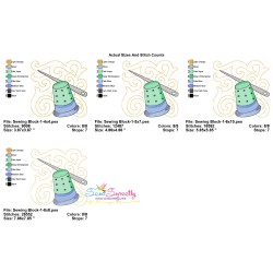 Embroidery Design Pattern- Sewing Block-1-2
