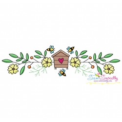 Machine Embroidery Design Bundle - Honey Bee Borders-2
