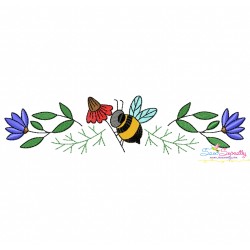Machine Embroidery Design Bundle - Honey Bee Borders-3