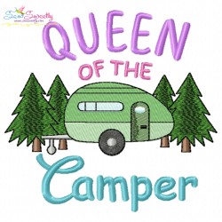 Camping Embroidery Design Bundle-3