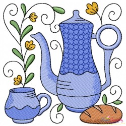 Embroidery Design Bundle- Tea Time Blocks-5